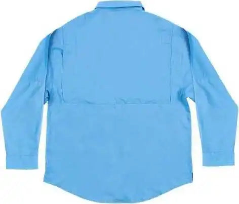 Burnside 2299 Baja Long Sleeve Fishing Shirt - Sail