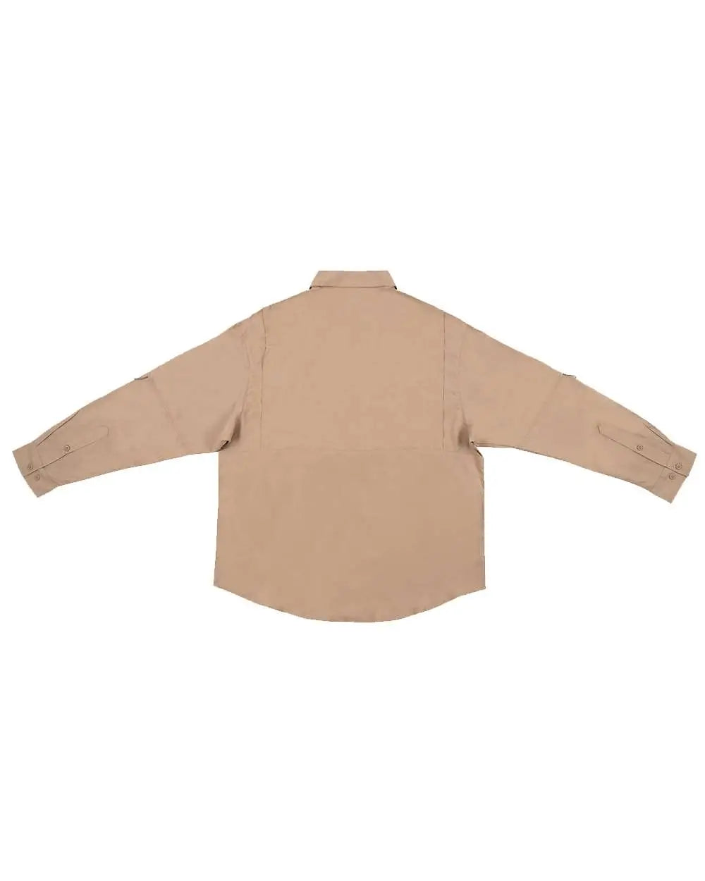 Burnside 2299 Baja Long Sleeve Fishing Shirt - Sand - s