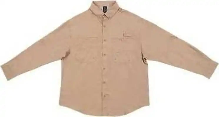 Burnside 2299 Baja Long Sleeve Fishing Shirt - Sand