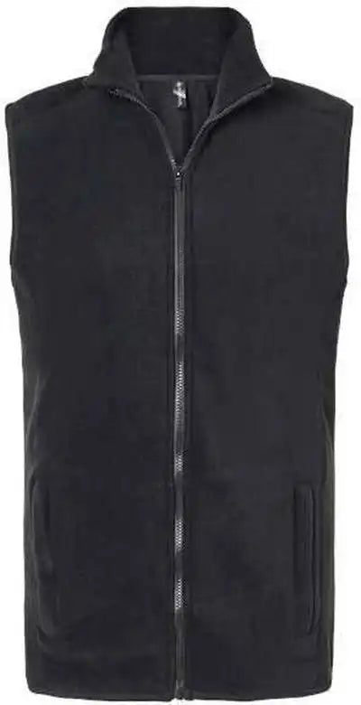 Burnside 3012 Polar Fleece Vest - Black