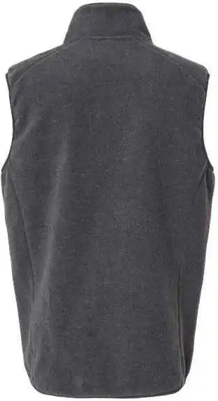 Burnside 3012 Polar Fleece Vest - Heather Charcoal