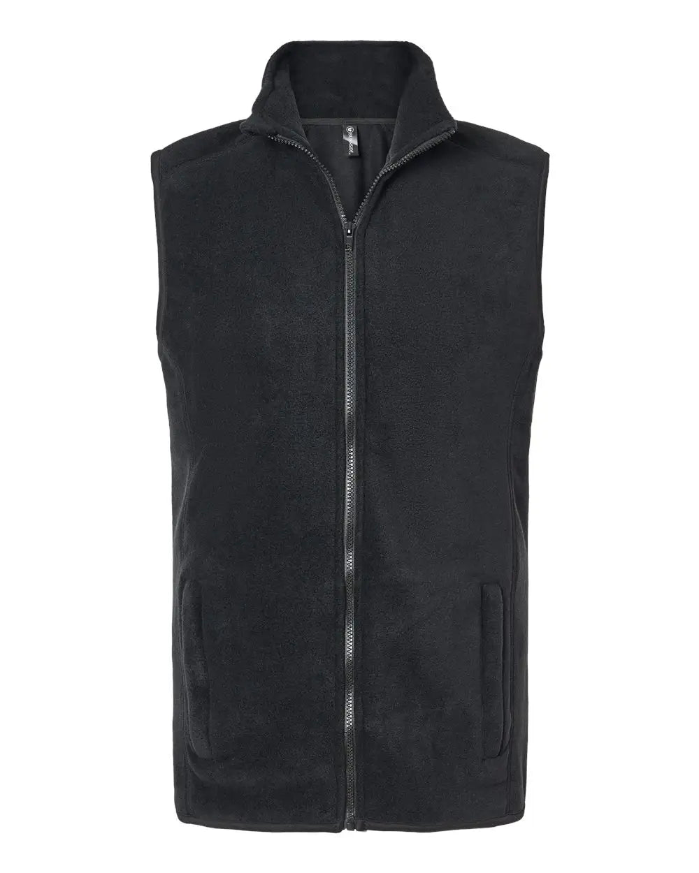Burnside 3012b Polar Fleece Vest - 3012 - Black - Adult s