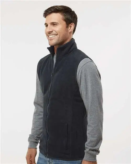 Burnside 3012b Polar Fleece Vest - 3012 - Black