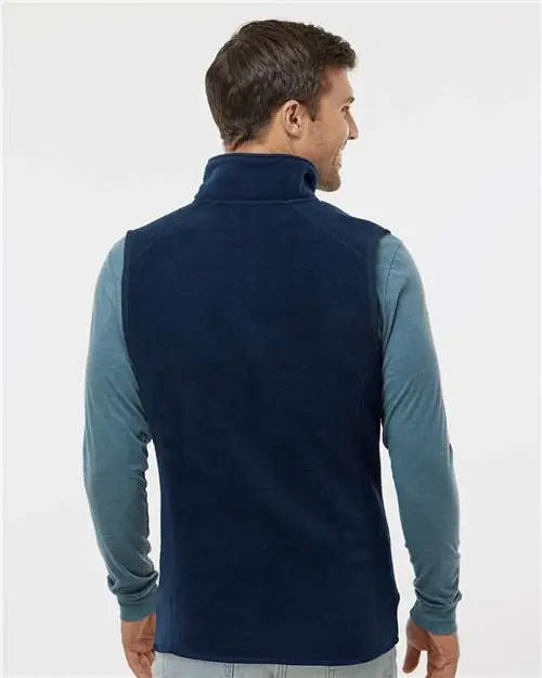 Burnside 3012b Polar Fleece Vest - 3012 - Navy
