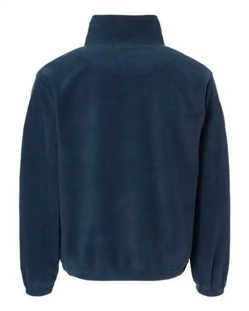 Burnside 3052 Polar Fleece Quarter-zip Pullover - Navy