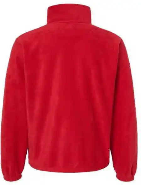Burnside 3062 Polar Fleece Full-zip Jacket - Red