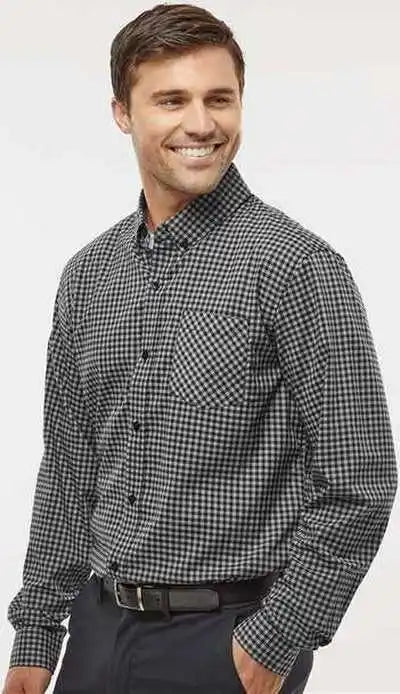 Burnside 3291 Technical Stretch Burn Shirt - Gray Black