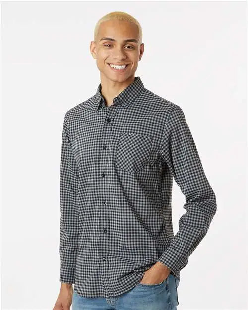 Burnside 3291 Technical Stretch Burn Shirt - Grey Black