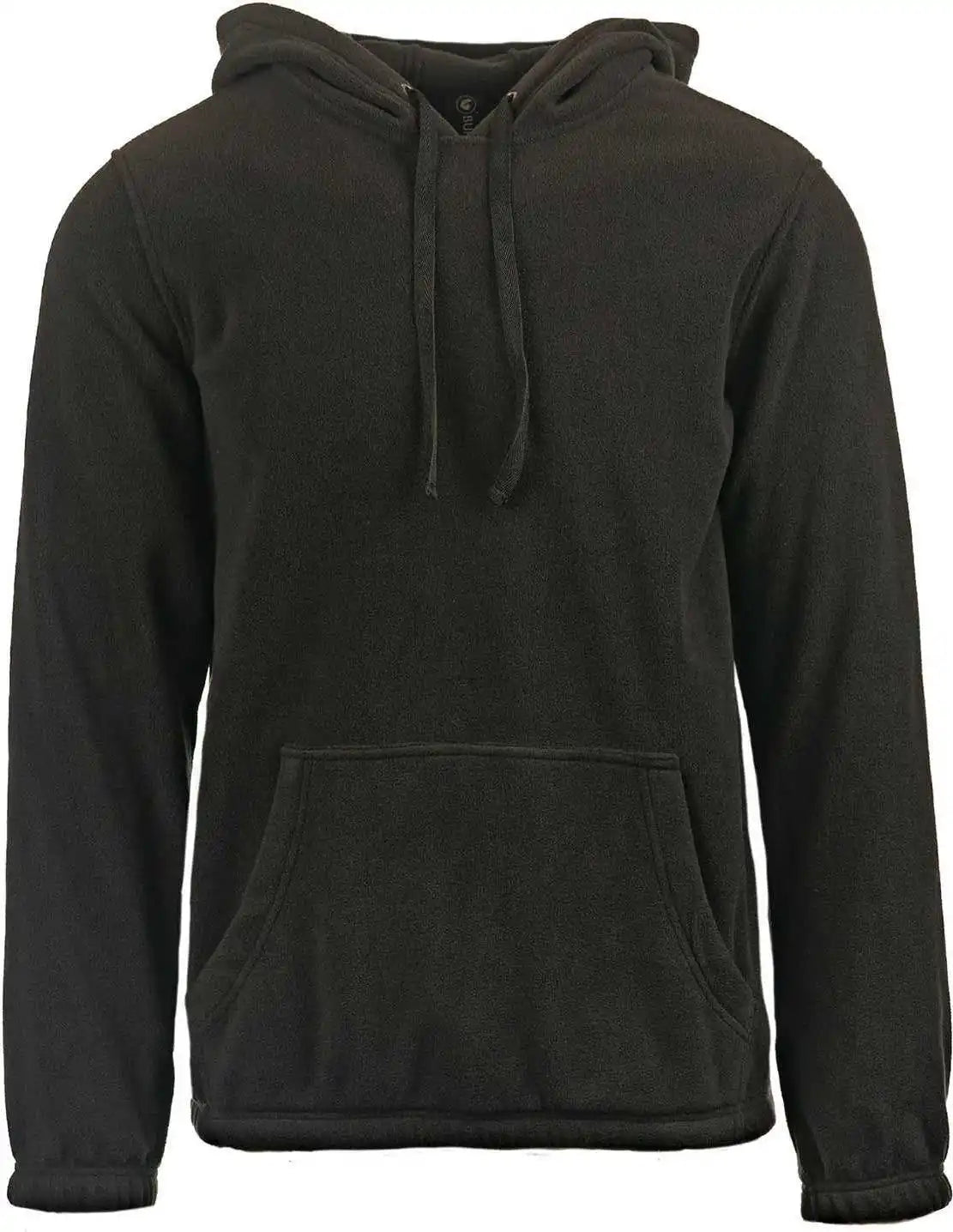 Burnside 3500 Polar Fleece Hooded Pullover - Black