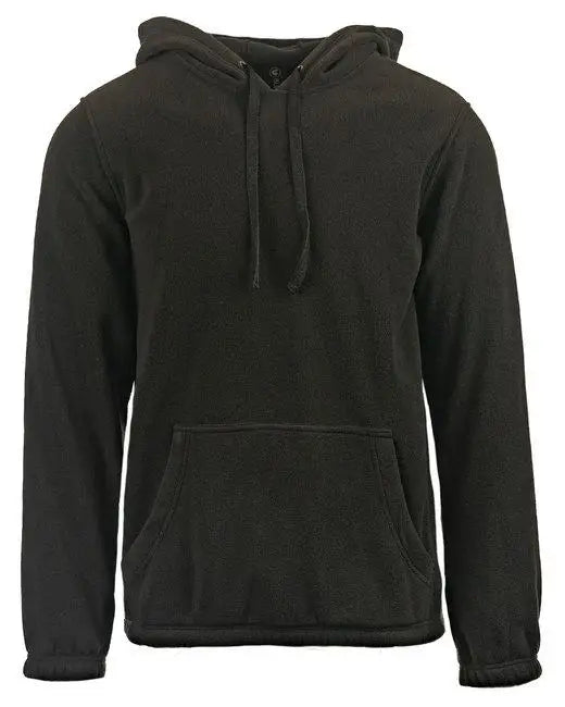 Burnside 3500b Polar Fleece Hooded Pullover - 3500 - Black