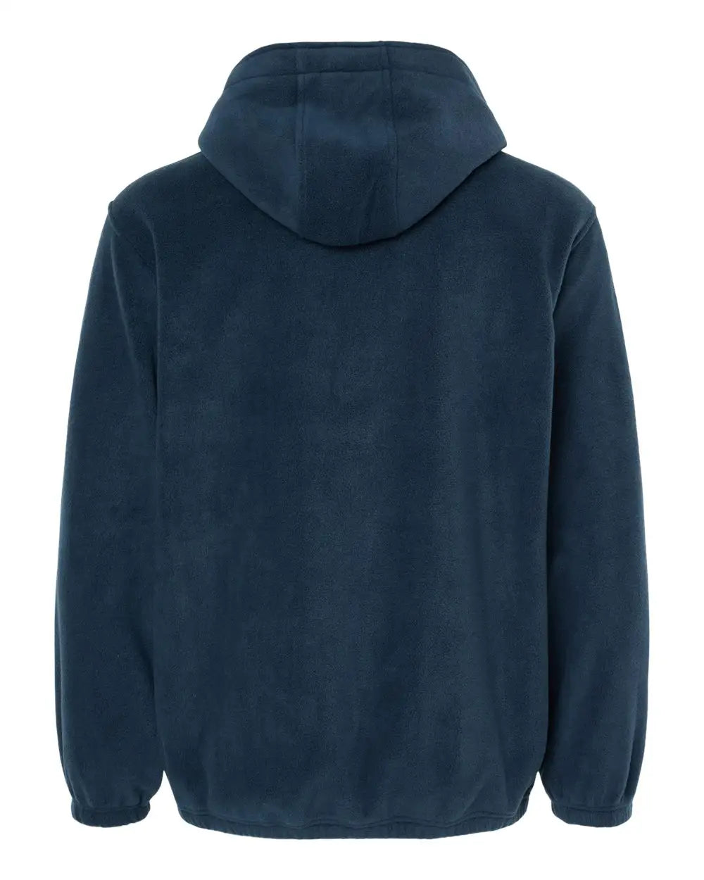 Burnside 3600b Polar Fleece Quarter-zip Hooded Pullover - 3600 - Navy - Adult s