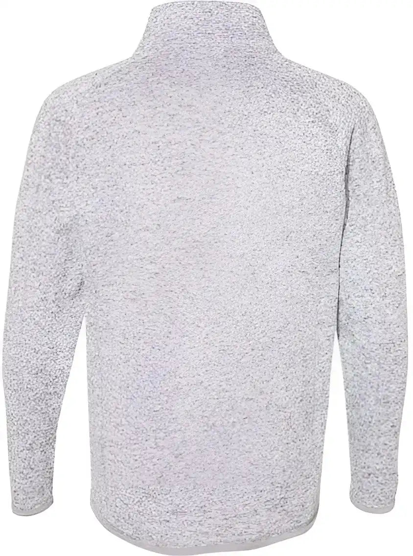 Burnside 3901 Sweater Knit Jacket Heather Grey