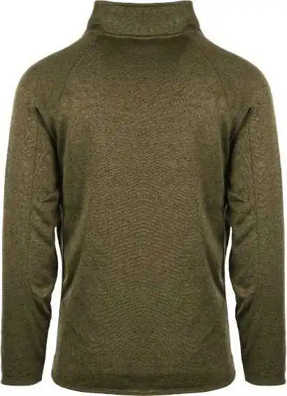 Burnside 3901 Sweater Knit Jacket - Military Green