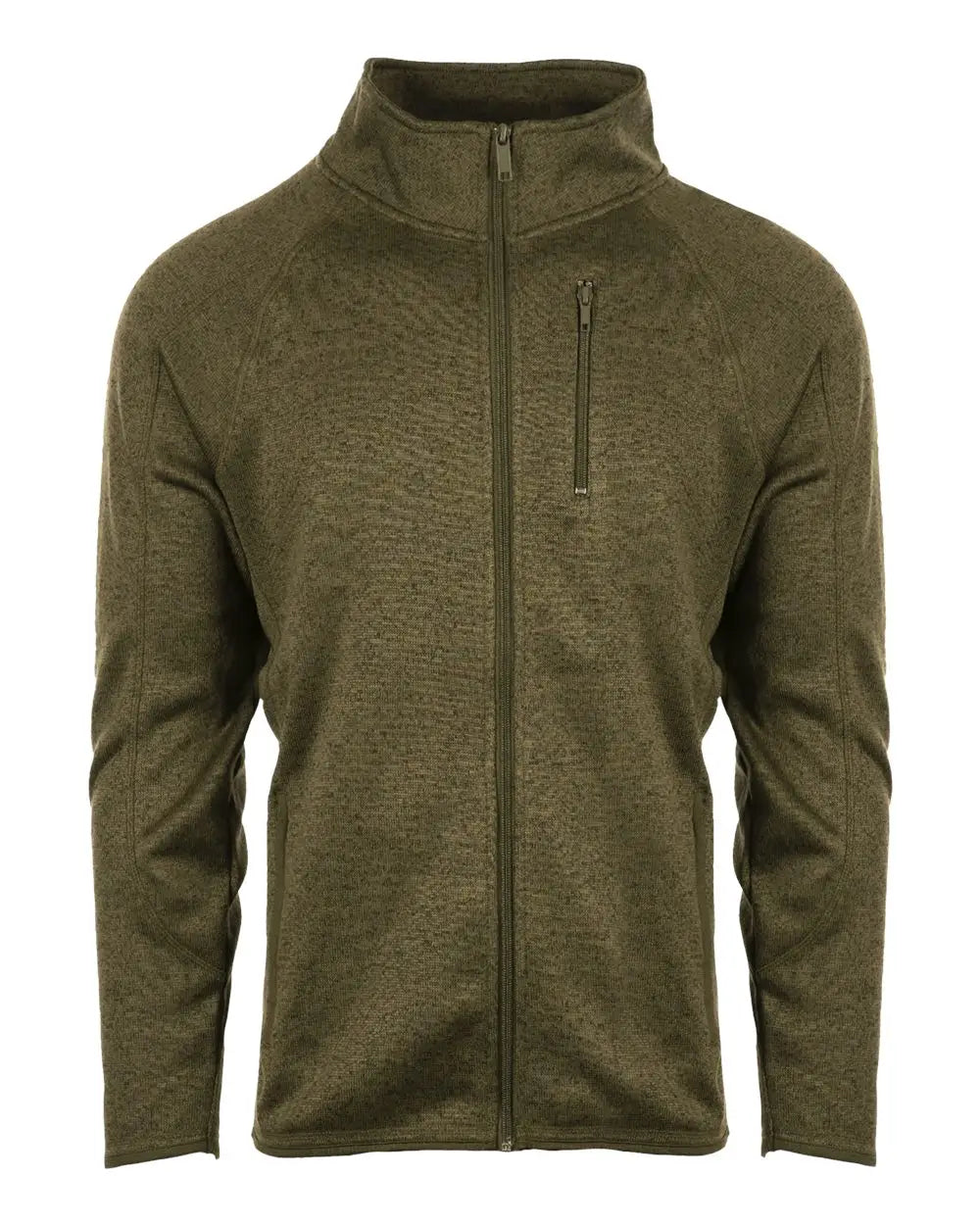 Burnside 3901b Sweater Knit Jacket - 3901 - Military Green - Adult s