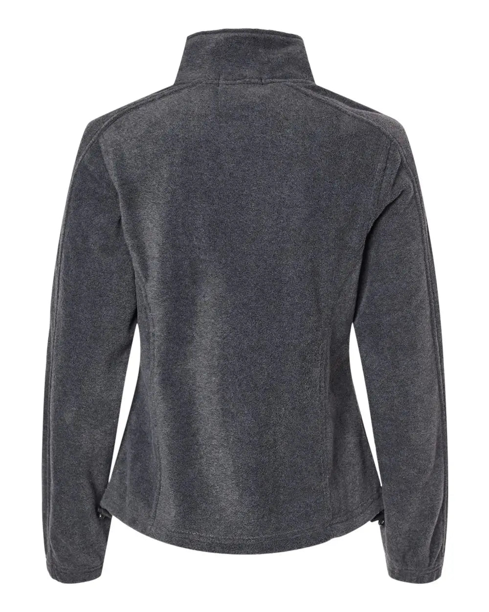 Burnside 5062 Women’s Polar Fleece Full-zip Jacket - Heather Charcoal - Dark Gray / s