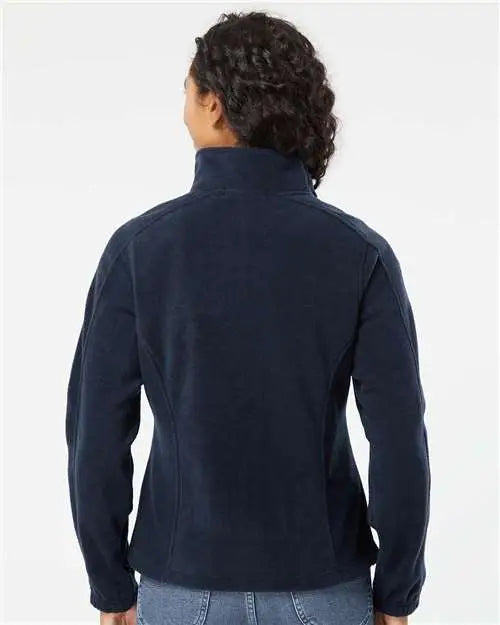 Burnside 5062 Women’s Polar Fleece Full-zip Jacket - Navy