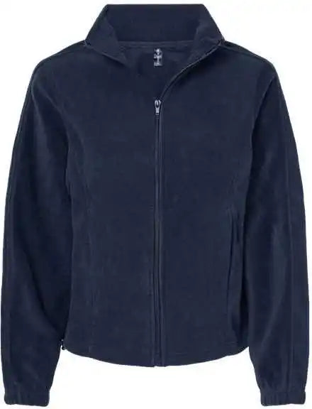 Burnside 5062 Women’s Polar Fleece Full-zip Jacket - Navy