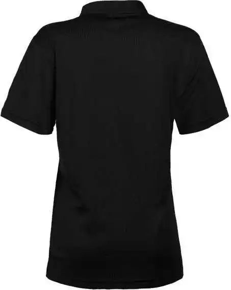 Burnside 5101 Women’s Burn Golf Polo - Black