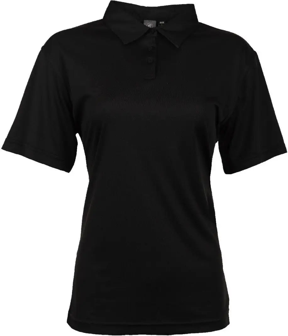 Burnside 5101b Women’s Burn Golf Polo - 5101 - Black - Ladies s