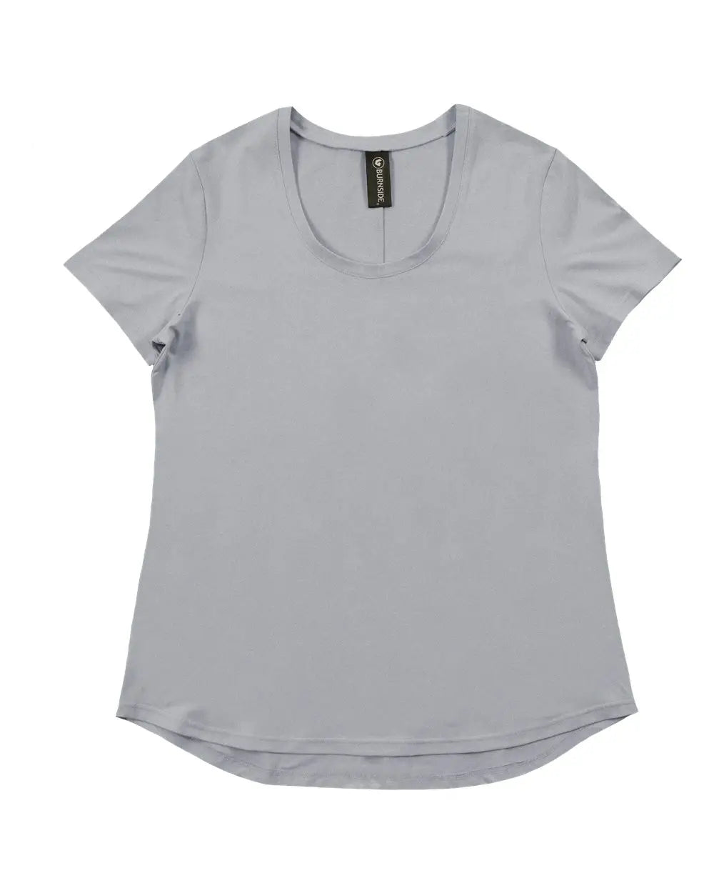 Burnside 5110 Women’s Dawn to Dusk Scoop Neck - Heather Lt Gray - Ladies s