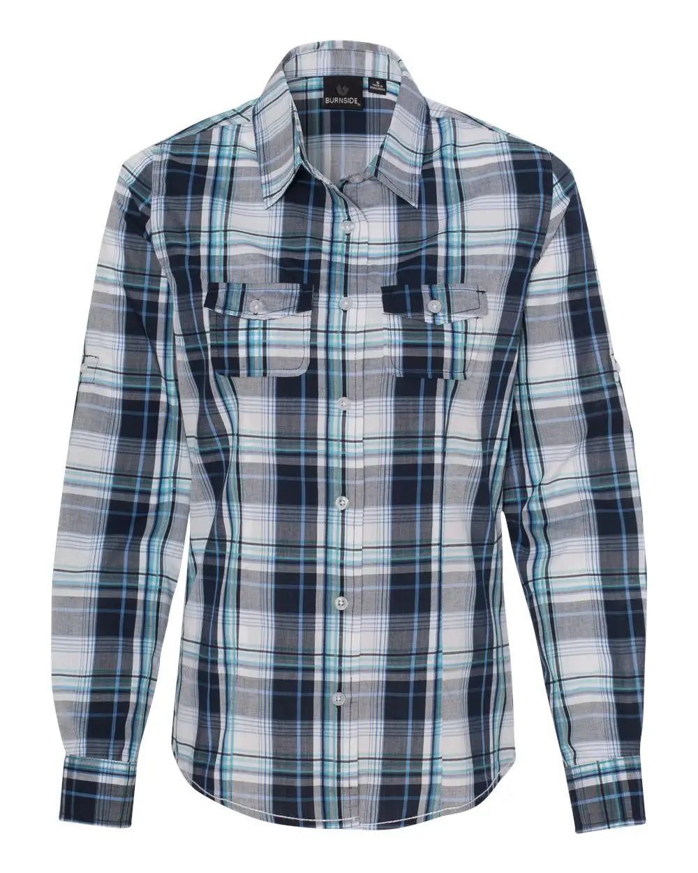 Burnside 5222 Women’s Plaid Shirt