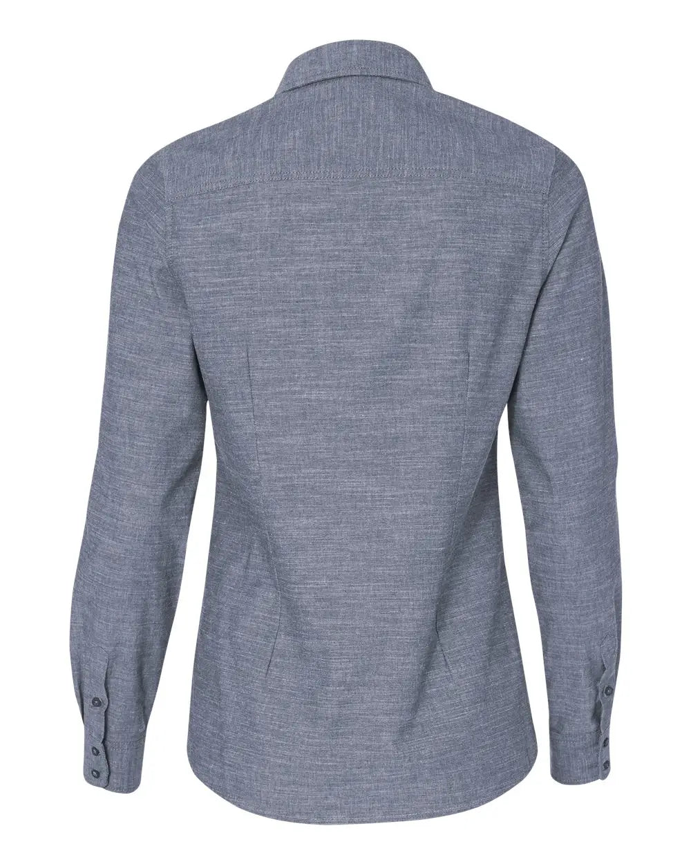 Burnside 5255 Women’s Chambray Shirt - Light Denim