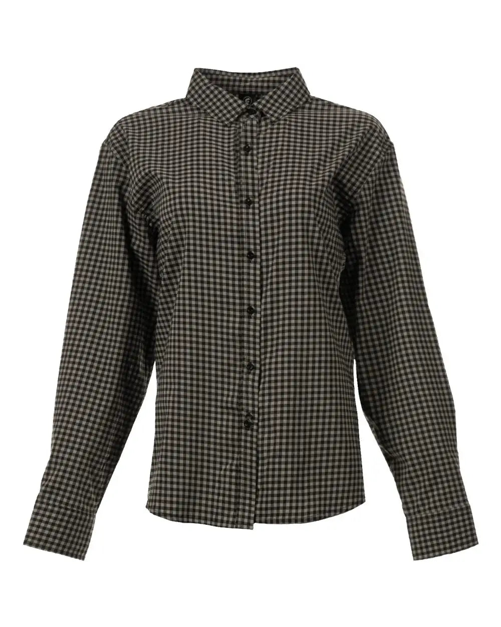 Burnside 5291 Women’s Technical Stretch Burn Shirt - Grey Black - Gray / s