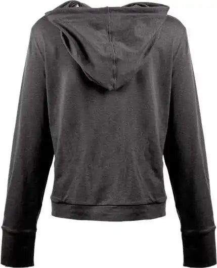 Burnside 5667 Women’s Dawn to Dusk Hooded Pullover Heather Charcoal