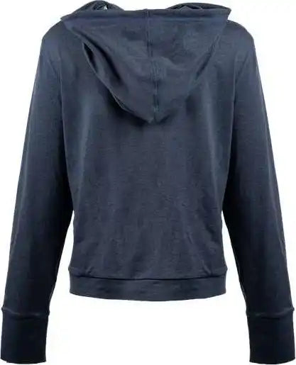 Burnside 5667 Women’s Dawn to Dusk Hooded Pullover Heather Ink Blue