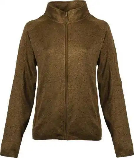 Burnside 5901 Women’s Sweater Knit Jacket Coyote