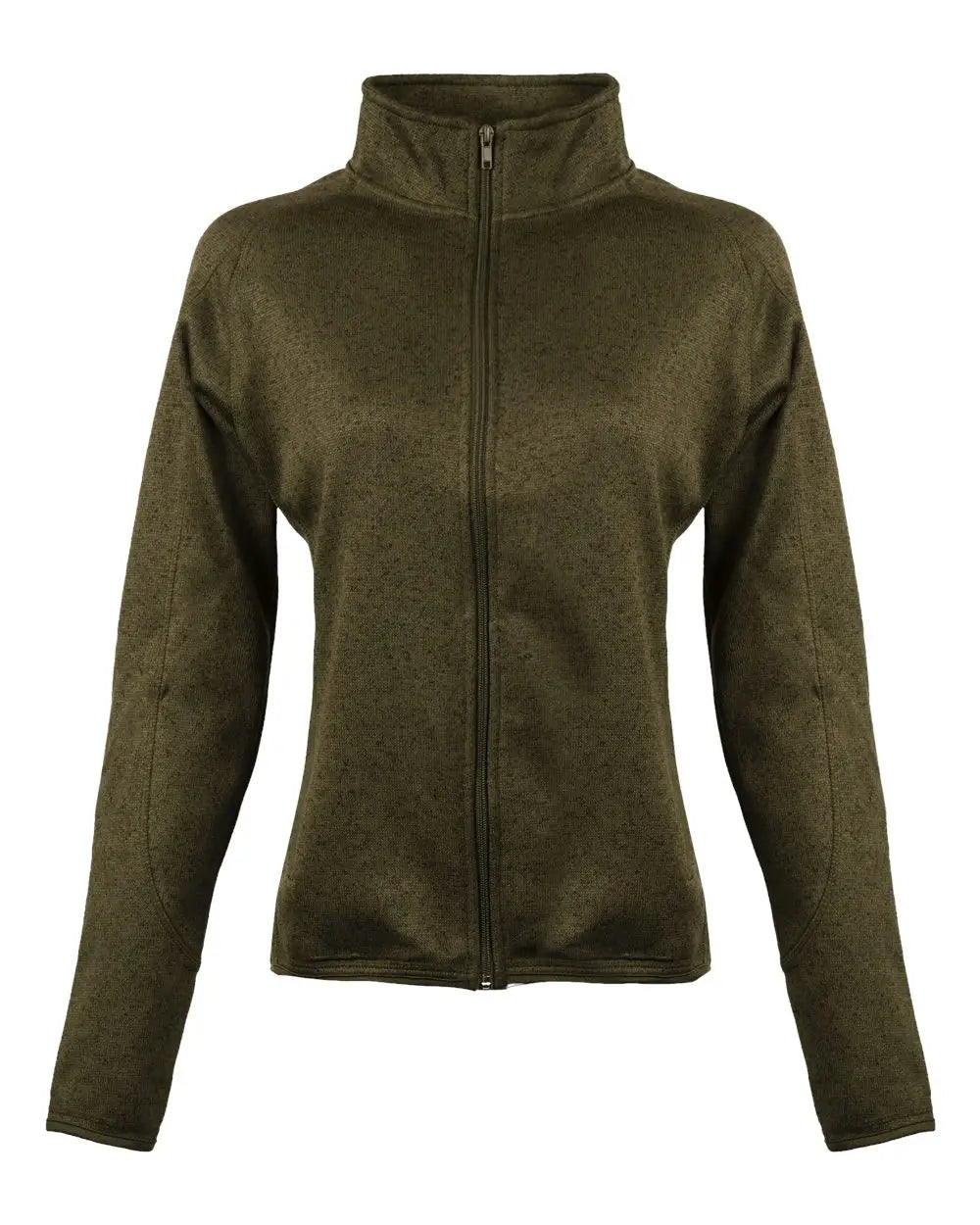 Burnside 5901b Women’s Sweater Knit Jacket - 5901 - Military Green - Ladies s