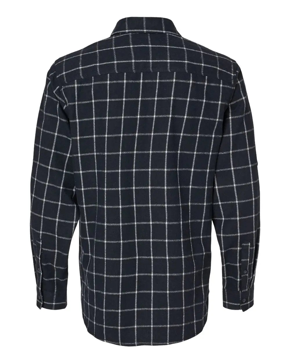 Burnside 8210 Yarn-dyed Flannel Shirt - Navy White - s