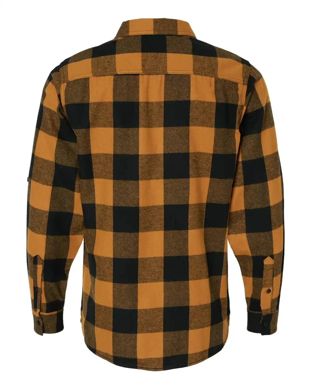 Burnside 8210 Yarn-dyed Flannel Shirt - Tobacco Black Buffalo - Tobacco/ / s