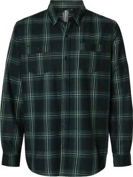 Burnside 8220 Perfect Flannel Work Shirt Black Army