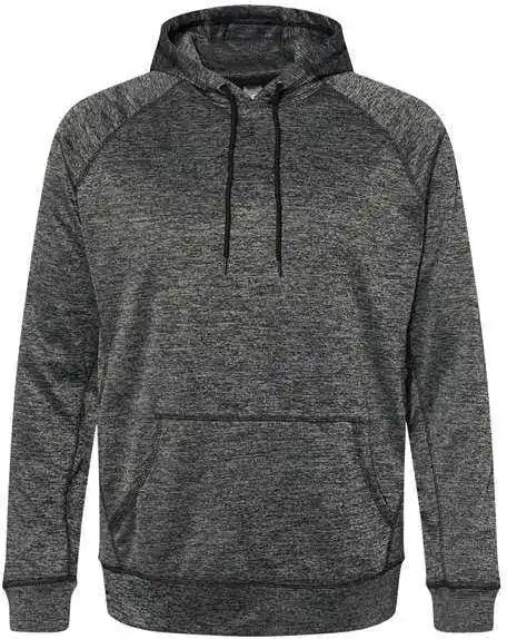 Burnside 8670 Performance Raglan Pullover Sweatshirt - Heather Charcoal