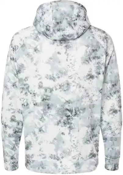 Burnside 8670 Performance Raglan Pullover Sweatshirt - White Tie Dye