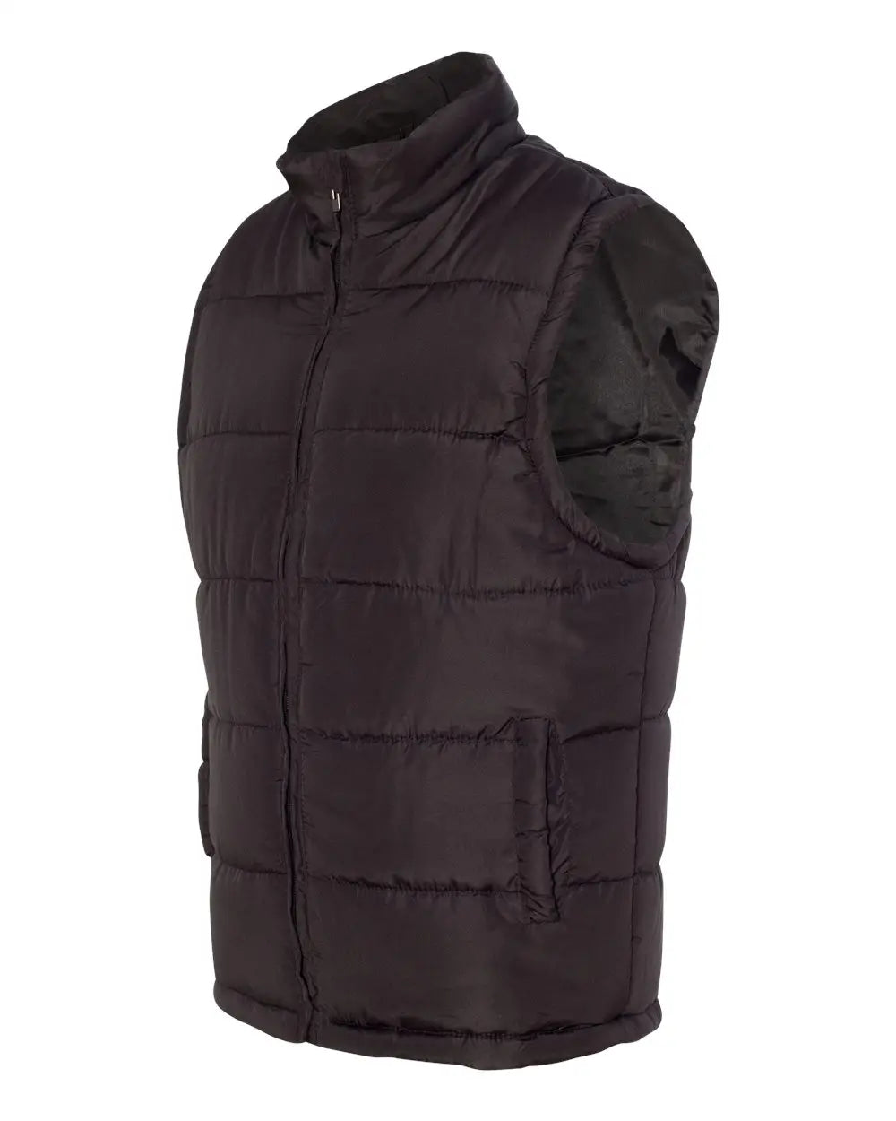 Burnside 8700 Puffer Vest - Black - s