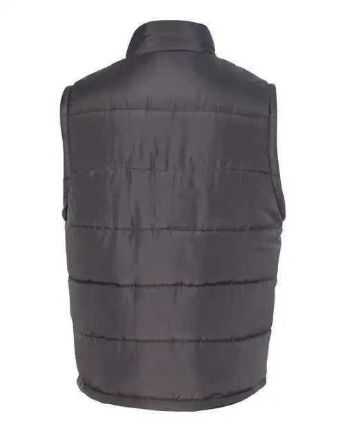 Burnside 8700 Puffer Vest - Charcoal