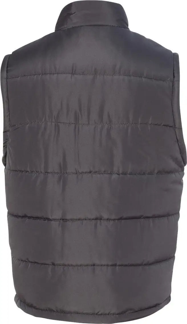 Burnside 8700 Puffer Vest - Charcoal
