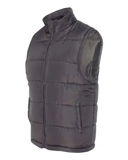 Burnside 8700 Puffer Vest - Charcoal