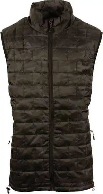 Burnside 8703 Elemental Puffer Vest Black Camo