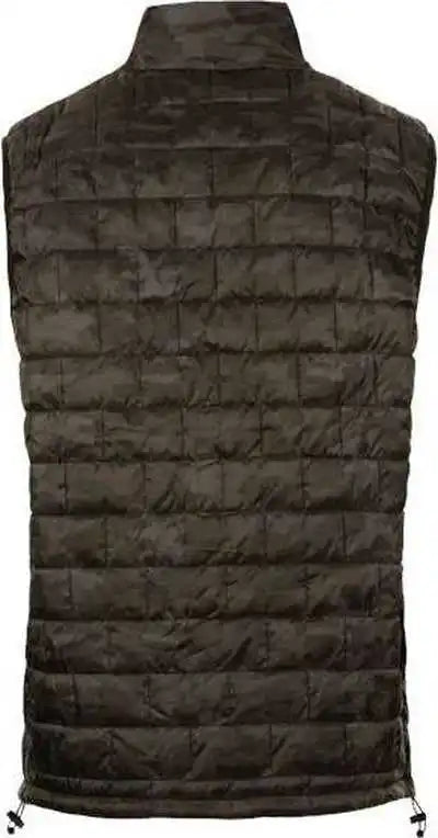 Burnside 8703 Elemental Puffer Vest Black Camo