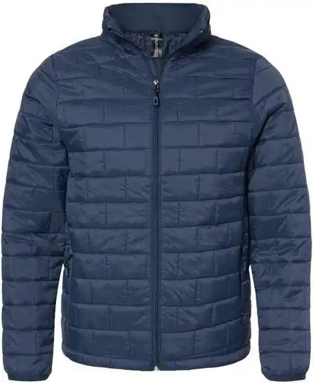 Burnside 8713 Elemental Puffer Jacket Navy