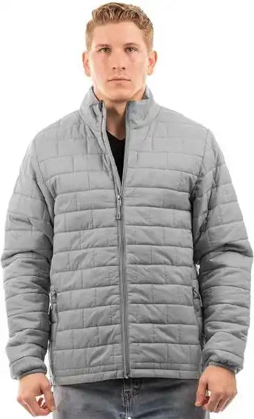 Burnside 8713 Elemental Puffer Jacket - Steel
