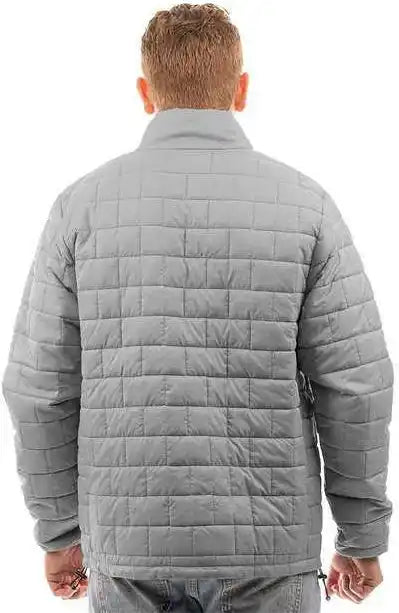 Burnside 8713 Elemental Puffer Jacket - Steel