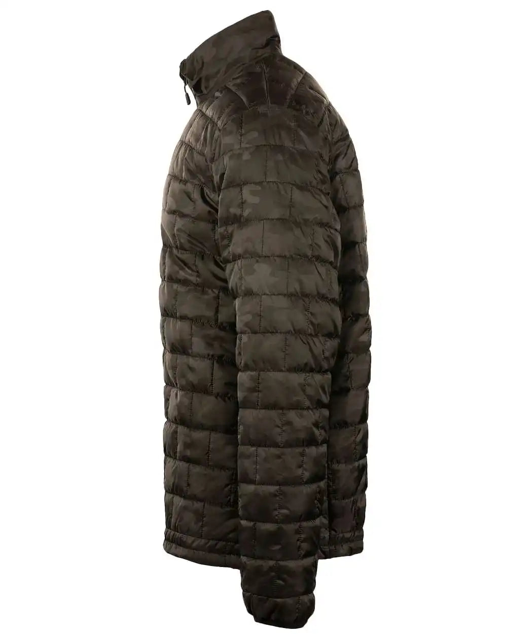 Burnside 8713b Elemental Puffer Jacket - 8713 - Black Camo