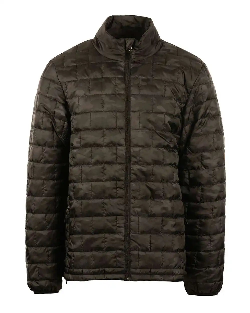 Burnside 8713b Elemental Puffer Jacket - 8713 - Black Camo - s