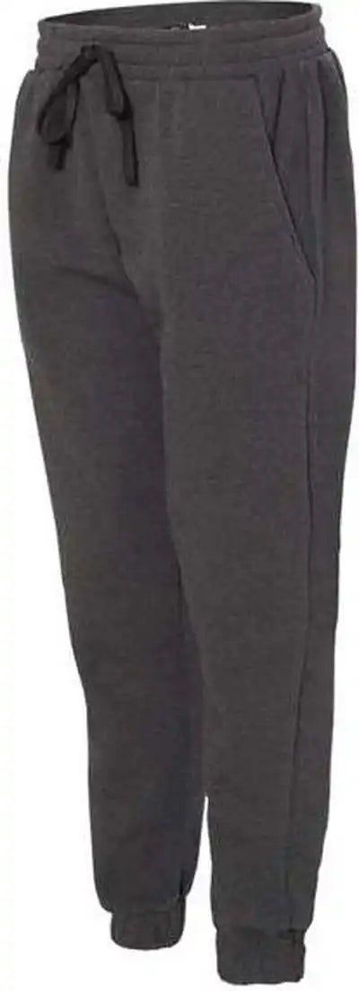 Burnside 8800 Fleece Joggers Charcoal Heather