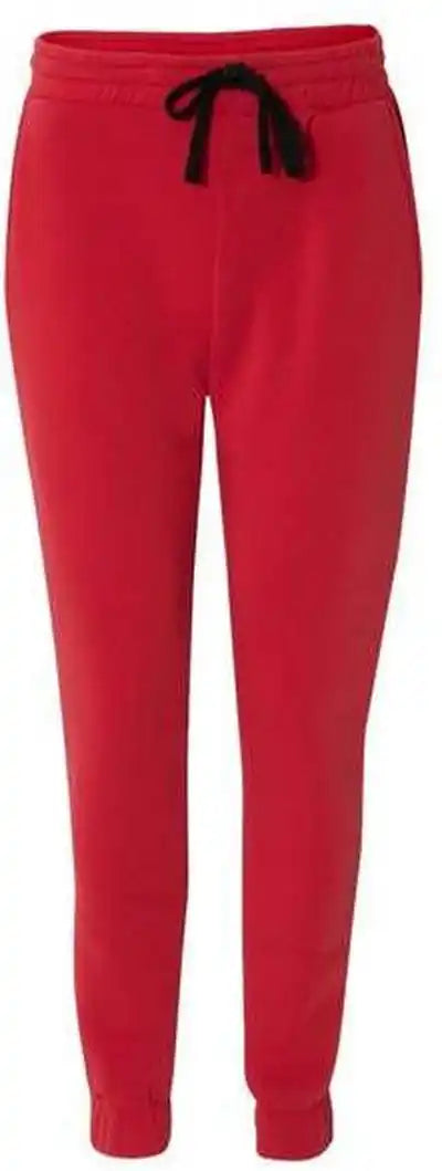 Burnside 8800 Fleece Joggers - Red