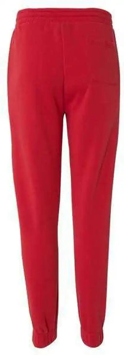 Burnside 8800 Fleece Joggers Red
